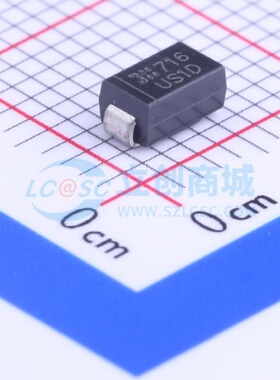 快恢复/高效率二极管 US1D-13-F SMA DIODES(美台) 电子元件配单