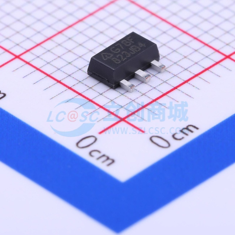 线性稳压器(LDO) AS78L12RTR-G1 SOT-89 DIODES(美台) 电子元器件