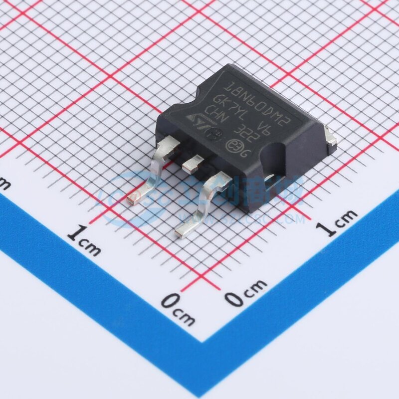 场效应管(MOSFET) STB18N60DM2 D2PAK 意法半导体芯片 电子元器件 - 实物图