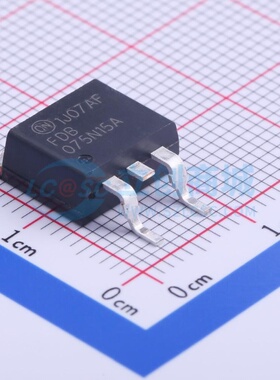 场效应管(MOSFET) FDB075N15A TO-263 onsemi(安森美) 电子元器件