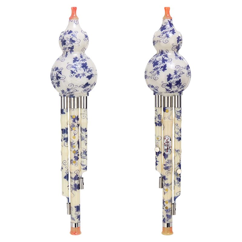 度壹品牌入门葫芦丝/科技树脂葫芦丝 仿红木/青花瓷 C调/Bb调/A调