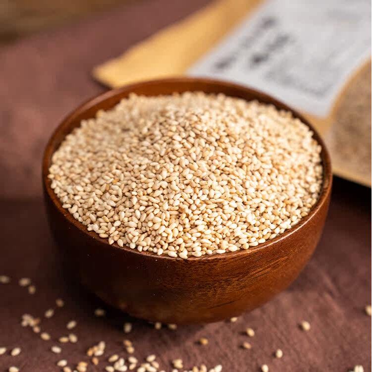 四川特产白芝麻熟白芝麻孕妇宝宝即食商用农家新货香浓拌菜调味