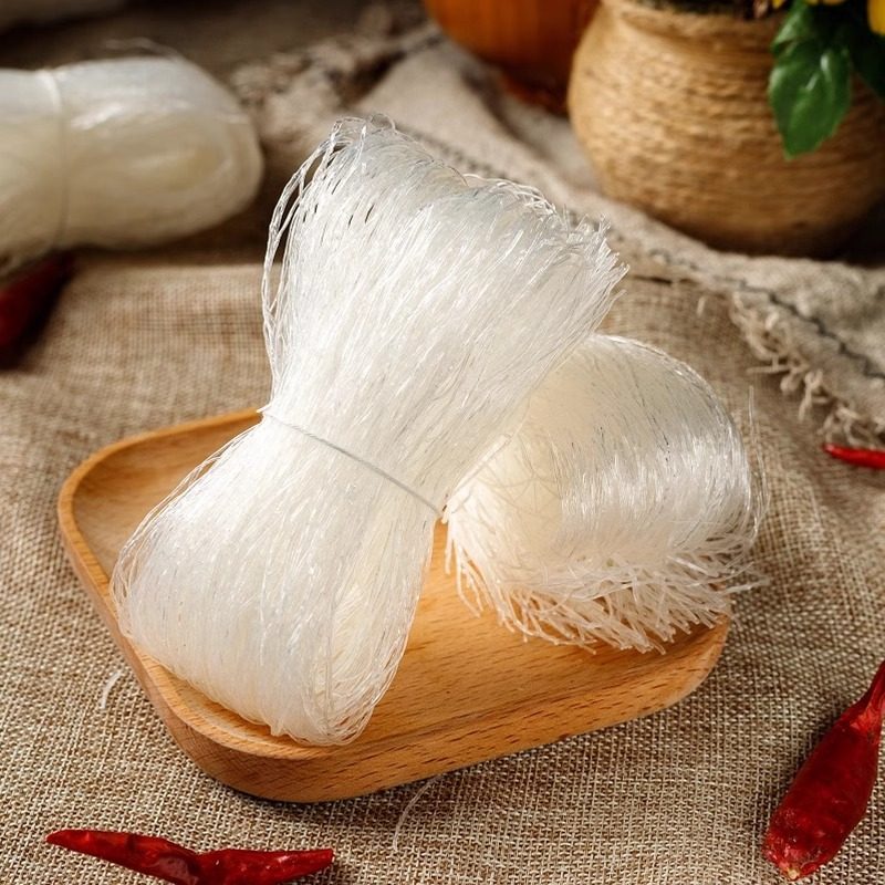 三嘉粉丝速食食品美食火锅花甲绿豌豆凉拌粉丝150g袋装细粉丝