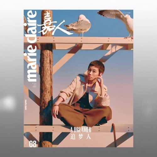 计入销量 正版 井柏然封面/窦靖童封面 嘉人 8月 2026年 marieclaire 嘉人杂志