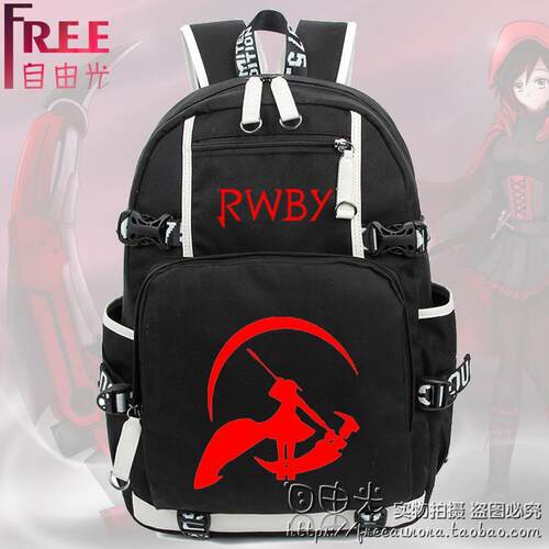 2024四色战记动漫周边双肩包背包 RWBY学生书包男女旅行帆布包电