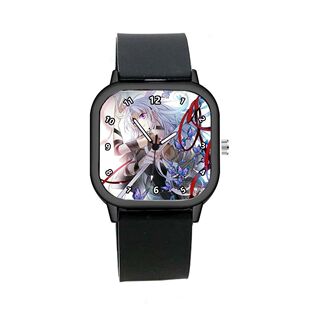 2024三眼哮天录方形手表男女学生初中生照片订制刻字情侣来图生日