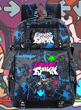 黑色星期五之夜书包friday night funkin学生电脑背包游戏周边