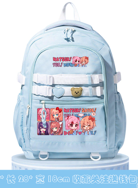 2025DokiDoki 心跳文学部steam周边yuri优里夏树莫妮卡背包书包双