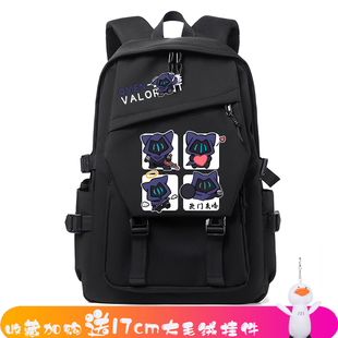 2025无畏契约VALORANT瓦罗兰特捷风游戏周边男女双肩背包学生书包