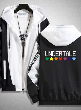 2024传说之下动漫二次元周边cos休闲外套sans游戏undertale连帽夹