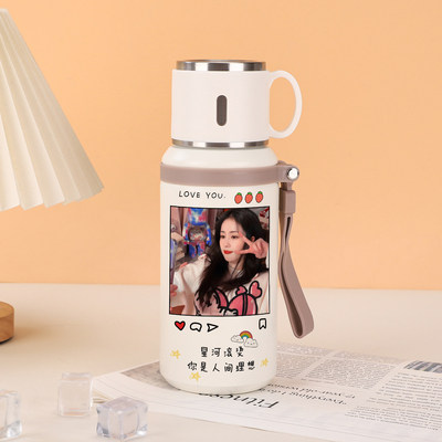 2026白鹿新款保温杯女生