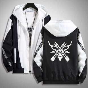 崩坏三3夹克星穹铁道骑士团存护虚无毁灭游戏外套秋冬连帽衣服潮