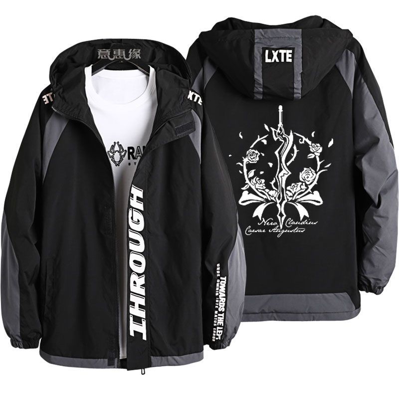 秋冬款Fate周边外套二次元动漫贞德Saber尼禄远坂衣服FGO连帽夹克