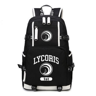 2024莉可丽丝周边动漫书包双肩包背包包初中高中学生大容量电脑包