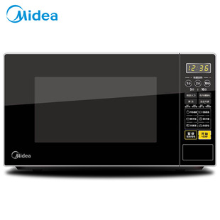 美 Midea L213C微波炉家用全自动智能平板多功能转盘式 加热