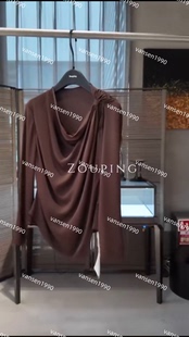 衬衫 zouping原创设计女装 衬衣潮时髦气场强大上衣欧美时尚