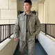 春秋国家电网纯棉工作服套装 男电焊电工劳保电力服耐磨加厚可定制