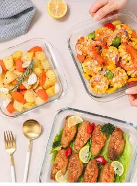 microwave oven baking plate glass special fish dish soup wit