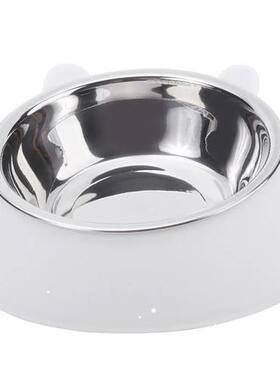 1pc Cat Bowl Lovely Creative Inclined Kitten Puppy Food Feed