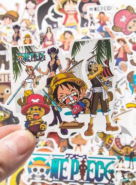 150Pcs One Piece Luffy Stickers Anime Sticker Notebook Mo