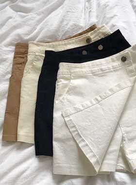 Color Skirt Wide Leg Shorts Skirts For women 2020 New