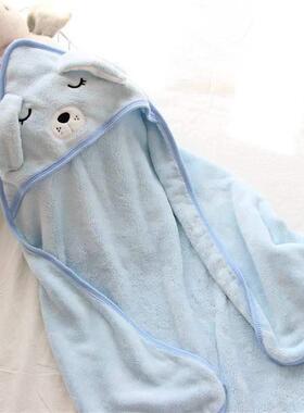 Baby Hooded Towels Newborn Bathrobe Bath Towel Kids Blanket