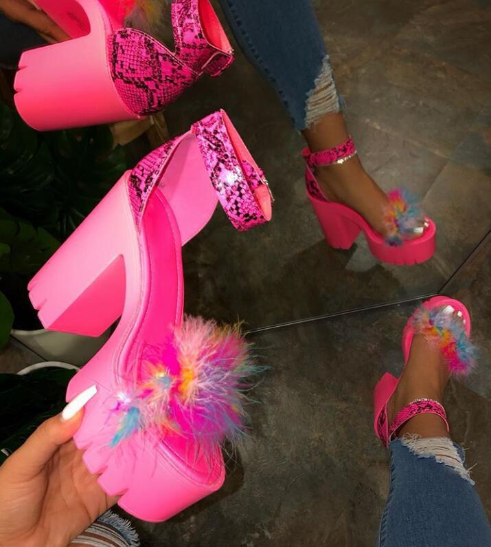 women high heel时装凉鞋