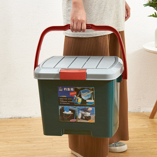 手提桶剧组箱可坐钓鱼桶多功能