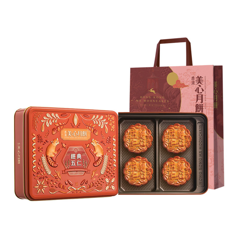 美心经典五仁月饼礼盒740g图片