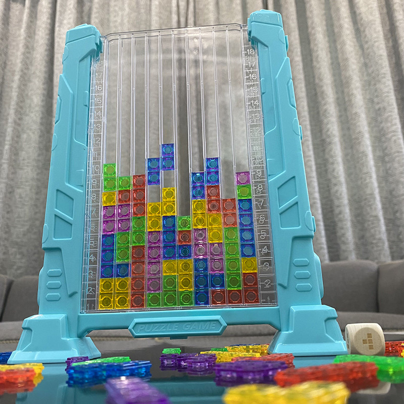 빌딩 블록 장난감 테트리스 3D 입체 퍼즐 3 6세 디지털 전투 소년 소녀를 위한 어린이 교육 퍼즐