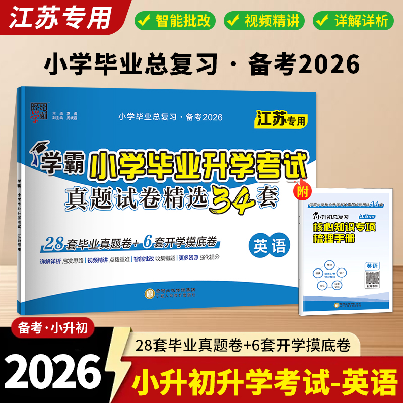 小学毕业升学考试真题试卷精编