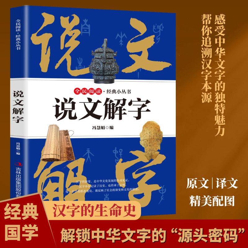 图解说文解字彩图版精彩解读画说汉字的故事古代汉语字典汉字演变过程展示汉字语言精编精注解读汉字前世今生语言文字的由来书籍