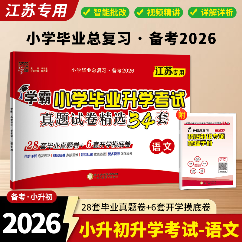 小学毕业升学考试真题试卷精编