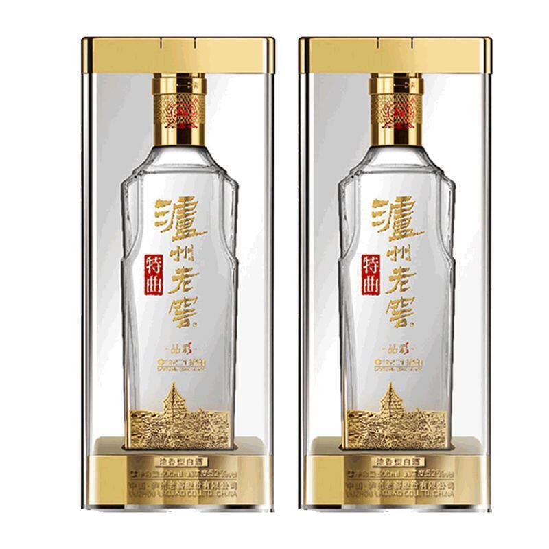 泸州老窖特曲晶彩52度500ml浓香型白酒送礼传承酿酒经典百年酒香