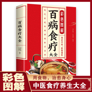 百科全书式 用食物治愈身心 食物指南中 百病食疗大全 彩色图解