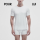 LUI 璞履 TOP003 T恤打底衫 高端奢华纯色POUR 男士 海岛棉圆领短袖