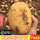 定西土豆黄心沙面5斤9斤净重 正宗甘肃土豆新鲜当季 顺丰快递