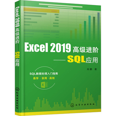 Excel2019高级进阶——SQL应用 化学工业出版社 肖鹏 著 办公自动化软件（新）