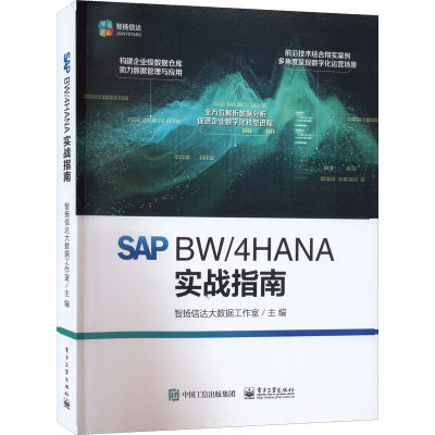 SAP BW/4HANA实战指南 电子工业出版社 智扬信达大数据工作室 编 其它计算机/网络书籍