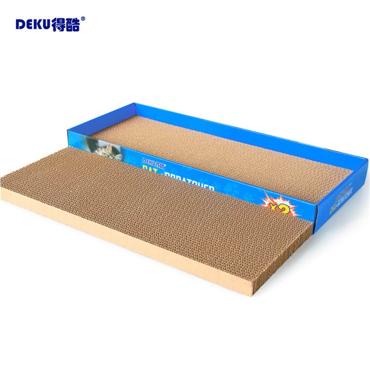 Pet Cat Scratching Corrugated Board Scratcher Bed Pad 猫抓板