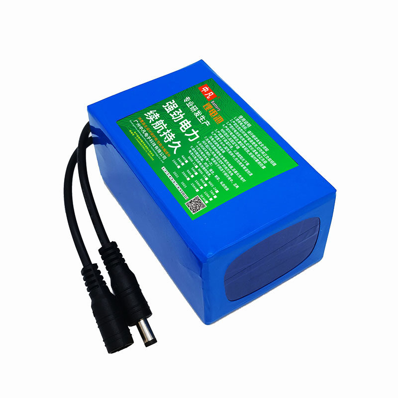 24v锂电池6串大单体聚合物锂电池大容量移动电源25.2V可充电电瓶