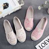 老北京布鞋 女软底防滑透气单鞋 平跟轻便百搭休闲鞋 春秋新款 月子鞋