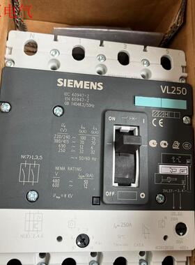 西门子3VL3725-2EJ46-8TB1漏电开关(议价)