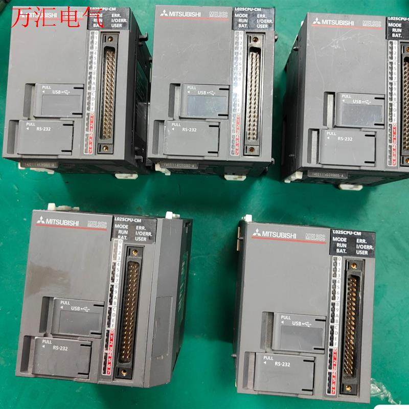 三菱L系列PLC L02SCPU-CM,实物拍摄成色漂亮,数(议价)