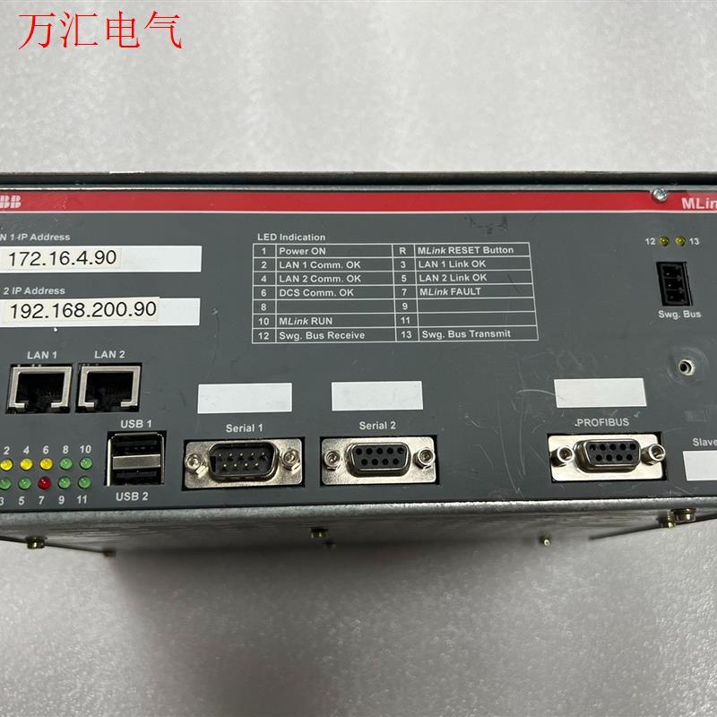 ABB控制器 MLink 1TGE102009R4800 一(议价)