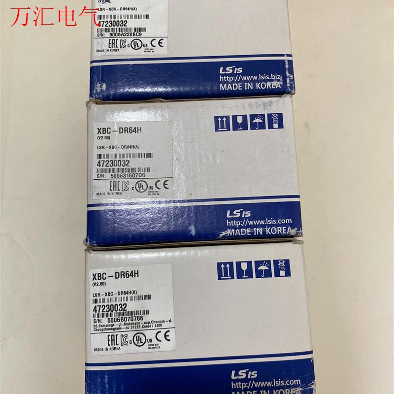 LS产电可编程控制器模块,型号XBC-DR64H,数量一个,(议价)