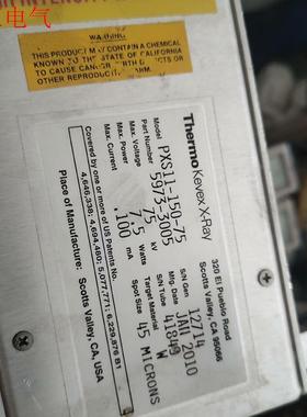 thermo kevex x-ray   KEVEX微焦点光(议价)