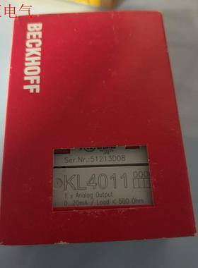 倍福模块KL4011未开封(议价)