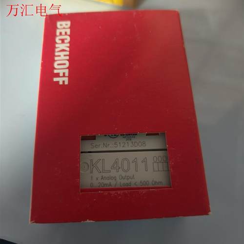 倍福模块KL4011未开封(议价)