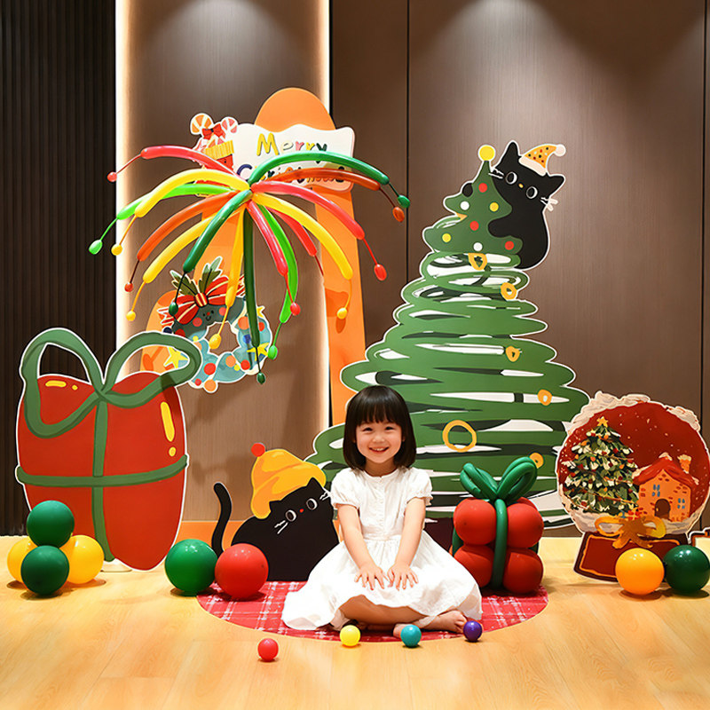 圣诞节场景布置氛围装饰游乐园平安夜主题活动派对打卡背景墙kt板,节庆用品/礼品,装扮布置套餐,淘宝优惠券,粉丝福利购,淘宝优惠卷